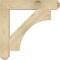 Ekena Millwork Westlake Craftsman Rough Sawn Bracket, Douglas Fir, 4"W x 26"D x 26"H BKT04X26X26WTL04RDF - alternate 2